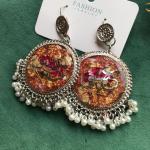 Resin earrings ✨,rose preserved earrings